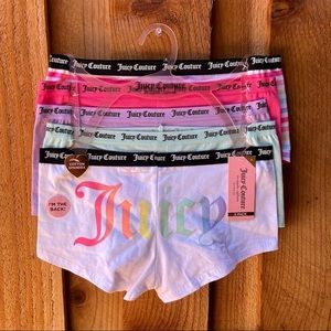 NWT Juicy Couture 5PCK Panties